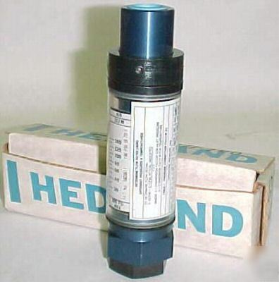 Hedland 140 scfm aluminum flow meter 671-140