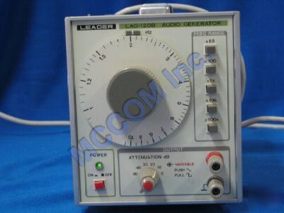Leader lag-120B sine square wave generator audio tester