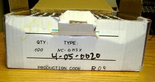 New 100 neutrik nc-6MSX six pin connectors