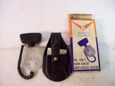 New imperial eastman kwik check anti-frerze tester