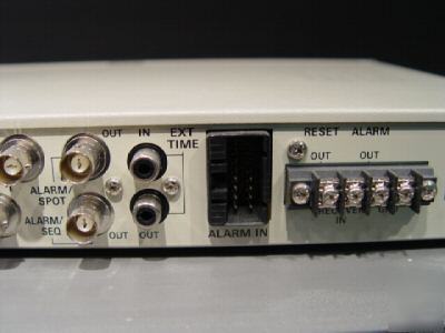 Panasonic wj-sq 508 sequential switcher