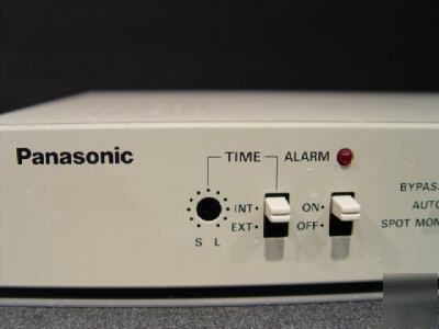 Panasonic wj-sq 508 sequential switcher