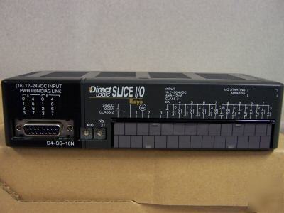 Direct logic koyo slice i/o D4-ss-16N slave unit