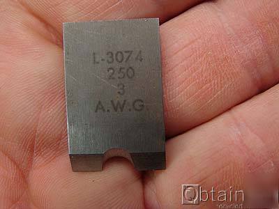 2 - ideal L3074 replacement blade .25