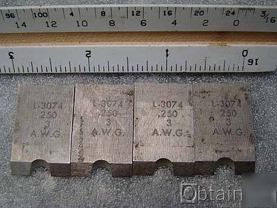 2 - ideal L3074 replacement blade .25
