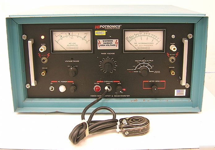 Hipotronics - H306B 5 kvdc / 6 kvac insulation test set