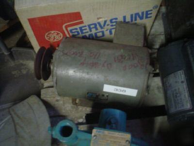 Howell 2 hp 3 ph T567 - frame 3450 rpm 208-220/440 5.6A