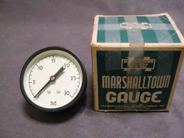 Marshalltown gauge - pressure