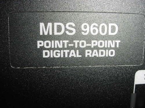 Mds 960D digital microwave radio + mx-2000 multiplexer