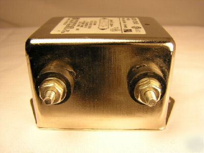 Two corcom 20VDK6 emi filters, 20 a, 120/250V 50-60 hz