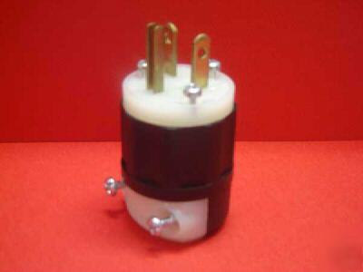 Leviton 20A/250 indstral grade plug 5456-vy 