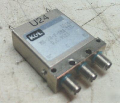 Rf relay sma connectors ttl control