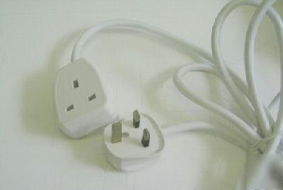 220/250 volts 13 amps power extension 6FT cable w/ fuse
