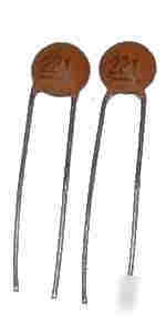 25X ceramic capacitor 220PF/50V Y5P