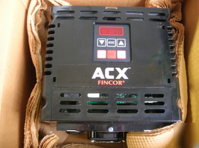 Boston gear / fincor ACX2030 3HP ac motor control nos