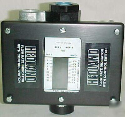 Hedland 16 gpm aluminum flow alert meter 783-416