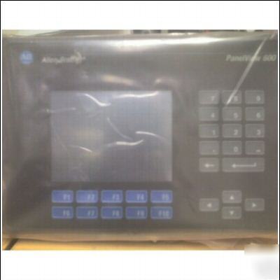 New allen bradly panel view 600 2711-B6C8 