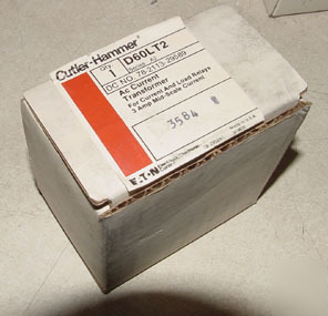 New cutler hammer ac current transformer D60LT2 