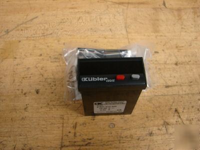 Kubler codix 6-521-012-300 counter 