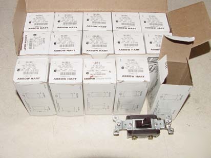 New 15PC arrow hart AH1891 toggle switch in box