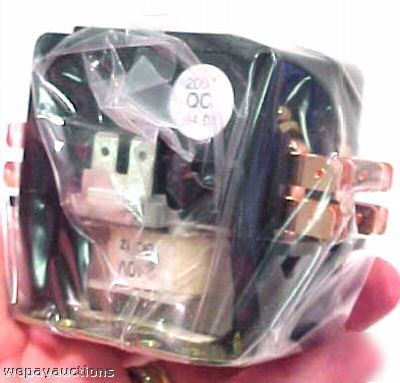 3 ct lot definite purpose contactors 2 poles 240V bin w