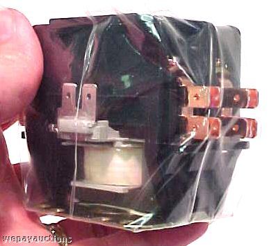 3 ct lot definite purpose contactors 2 poles 240V bin w