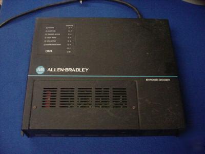 Allen-bradley bar code decoder cat no.: 2755-DM9
