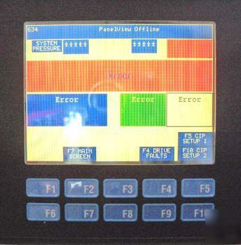 Allen bradley panelview 2711-B6C15 controlnet 2711B6C15