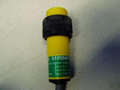 Banner sensor m/n: S18SN6R - used