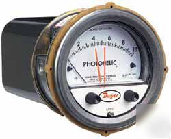 Dwyer photohelic a 3010 pressure switch gage 25 psig