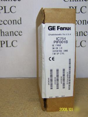 Factory sealed IC754PIF001 b ge fanuc IC754PIF001B E105