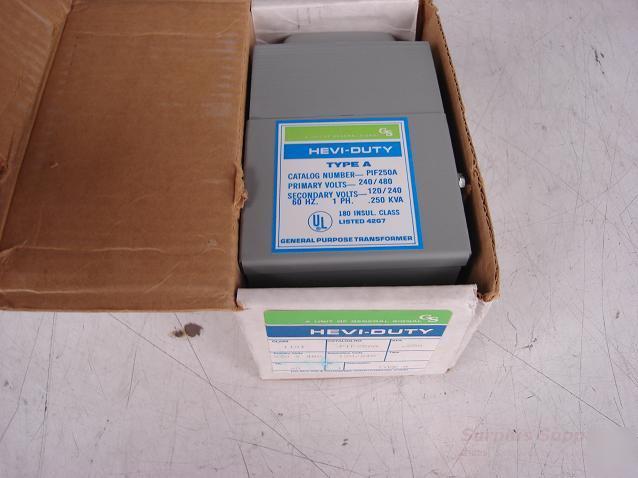 General signal type a, cat. no. PIF250A transformer