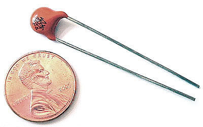 High voltage ceramic disc capacitor ~ 470PF 3,000V (25)