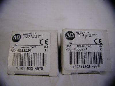New lot allen bradley 700-HB33Z24 relay