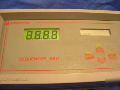 Polymetron sequencer 8811 pneumatic valve purge filter