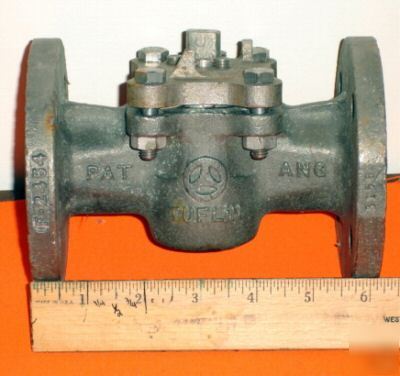 Tuflin nickle plug valve