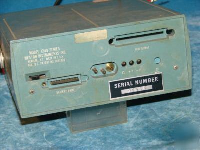 Weston dvm 1240 series