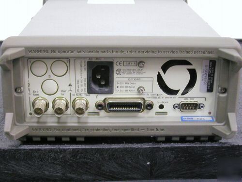 Agilent 53131A opt . 010 / 030 3GHZ universal counter 