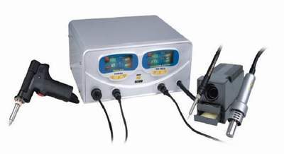 Color 3-in-1 smt/smd/hot air soldering station, 958D