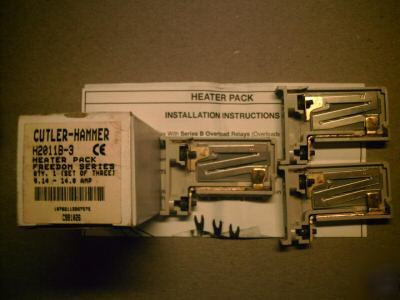 Cutler hammer p/n H2011B-c heater element 3PK