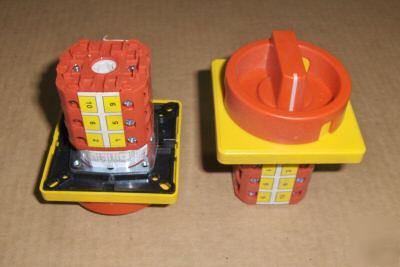 Lot of 25 elektra e V2N-6D1-fs heavy duty cam switches