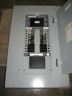 Siemens 250 amps max 277/480V 3 ph panelboard indoor