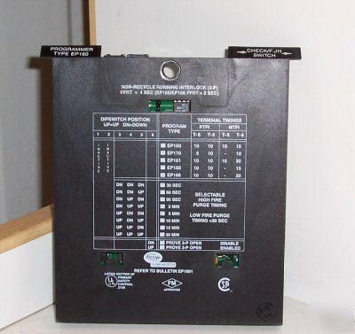 Fireye type EP160 programmer