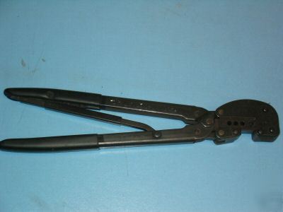 Amp hand crimp or crimping tool 575084 type f 14-10GA