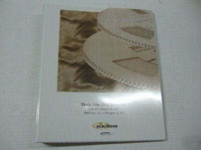 Bourns thick film chip resistors lab-kit CR0603-fx-LAB7