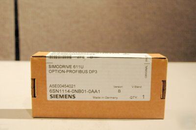 Siemens simodrive 611U option module 6SN1114-0NB01-0AA1
