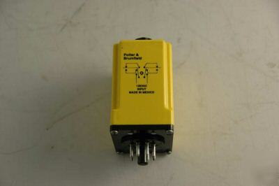 New 2 - potter & brumfield cdb-38-70002 relay timer 