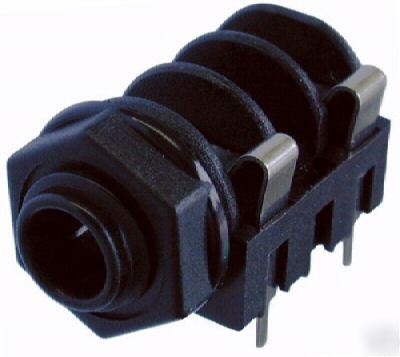 New : 5 x quality neutrik jack sockets mono 1/4 inch