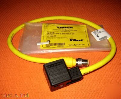 New turck VAS22-F654-0.5M-rse 5.3T valve connector