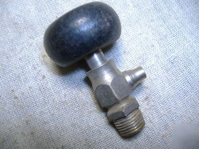 Wood handle steam valve hot water check spigot 3/8 